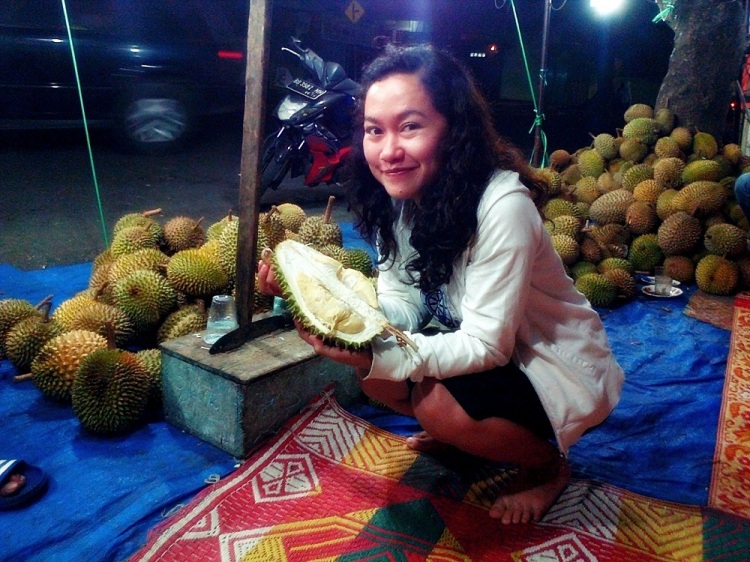 Ini dia duriannya..